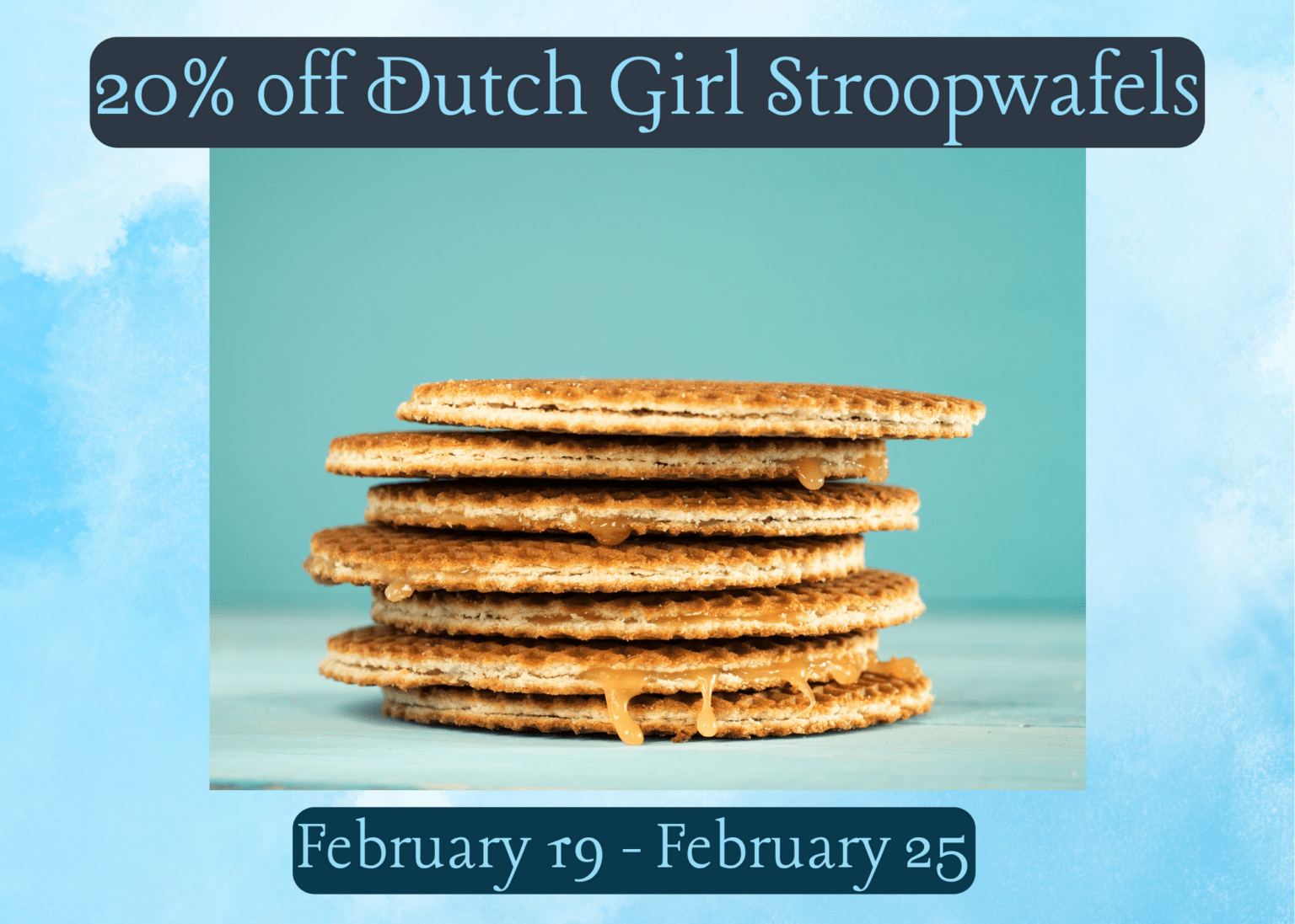 Dutch Girl Stroopwafel Sale Village Green Society dutch-girl-stroopwafel-sale-village-green-society
